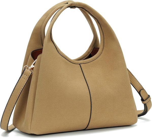 Crossbody Purse for Women Top-handle Handbags Satchel Bag Leather Tote Bag Hobo Crossbody Purse Trendy Shoulder Bag